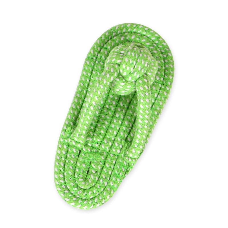 Sunglow Dog Toy Interactive Chewing Rope Ball Toys Natural Cotton Washable Durable Tug of War for Small Medium Dogs Puppies Training Playing Teeth Cleaning (Shoes) - Image 1
